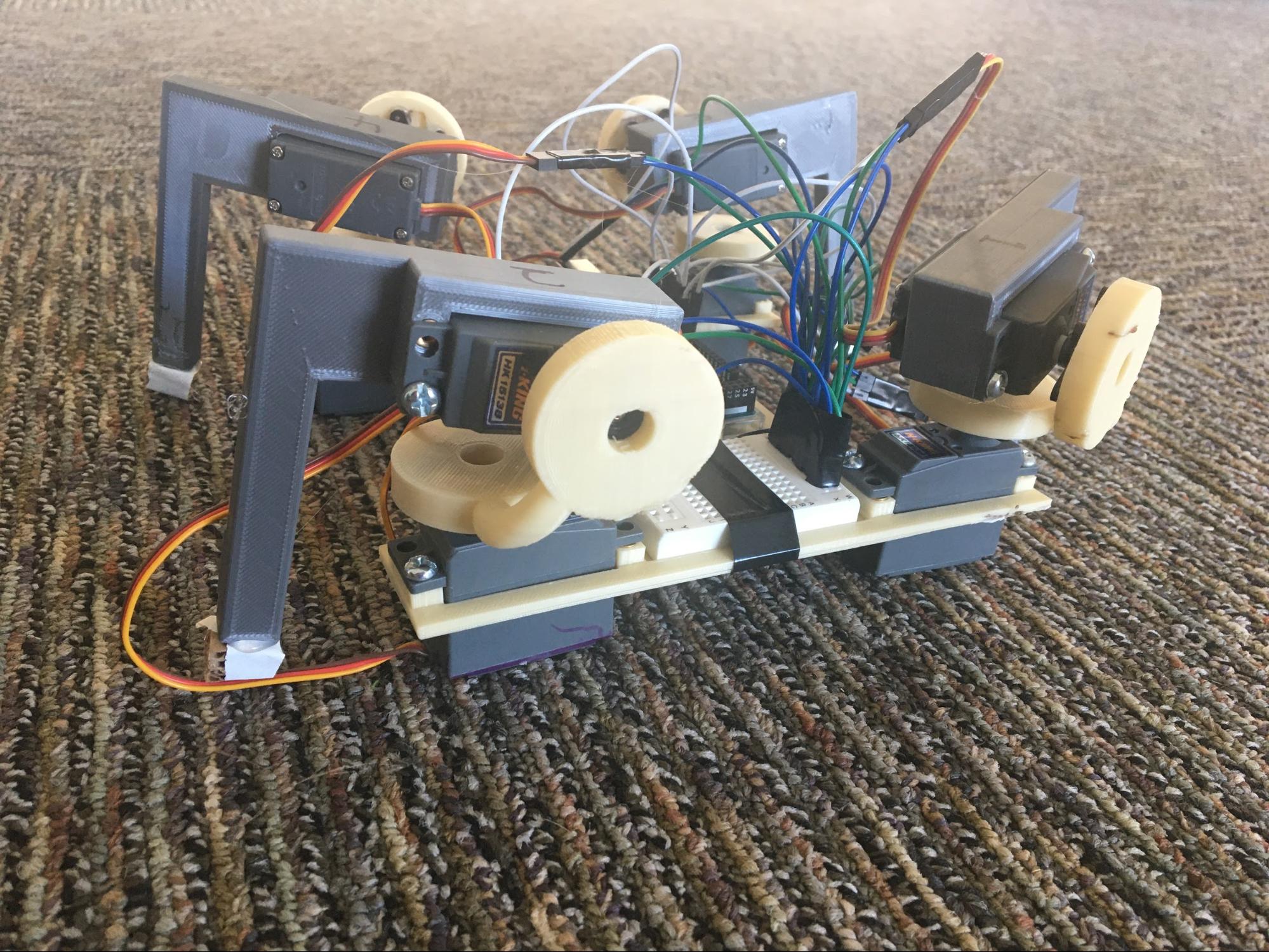 Bottom of magnet mechanism