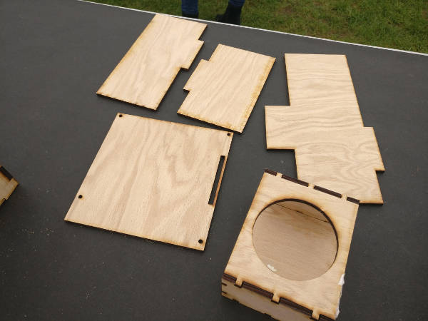 Wooden Computer Components