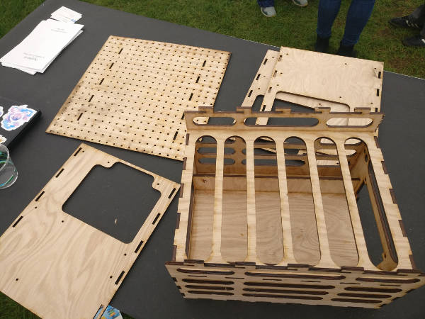 Wooden Computer Components