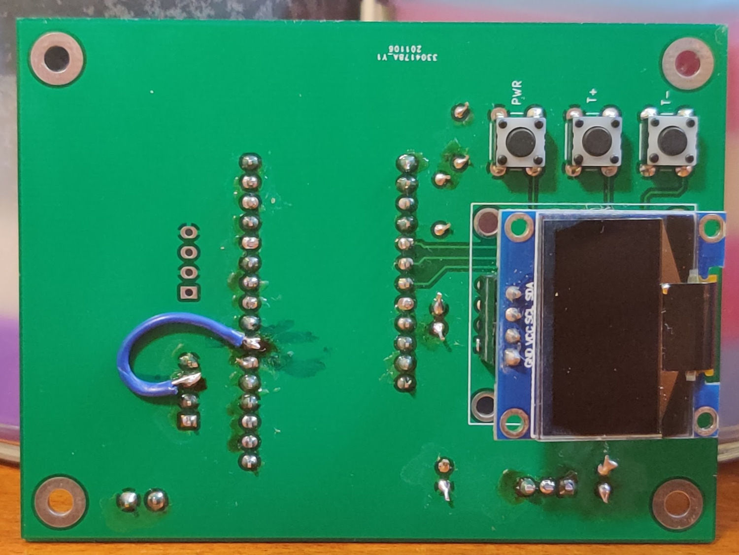 back of the pcb